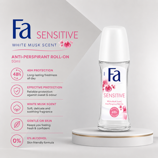 Fa Sensitive White Musk 48H Anti-Perspirant 50ml