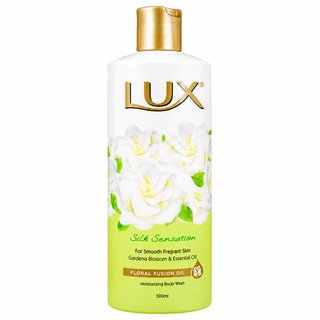 LUX Silk Sensation Gardenia Blossom & Essential Oil Moisturizing Body Wash 500ml