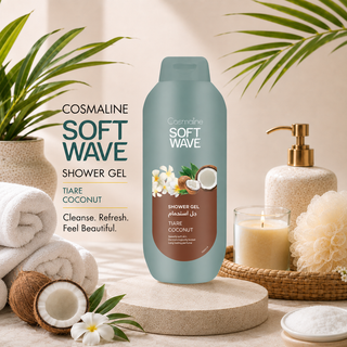 Cosmaline Soft Wave Shower Gel Tiare Coconut 650ml