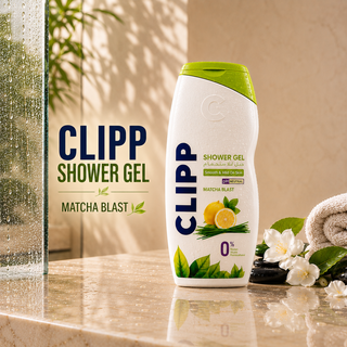 CLIPP Matcha Blast Smooth & Mild pH Neutral Shower Gel 750ml