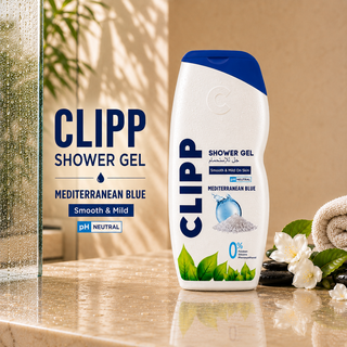 CLIPP Mediterranean Blue Smooth & Mild pH Neutral Shower Gel 750ml