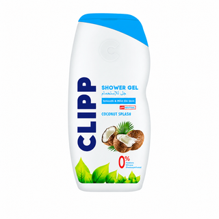 CLIPP Coconut Splash Smooth & Mild pH Neutral Shower Gel 750ml