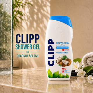 CLIPP Coconut Splash Smooth & Mild pH Neutral Shower Gel 750ml