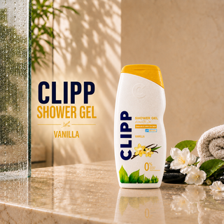 CLIPP Vanilla Smooth & Mild pH Neutral Shower Gel 500ml