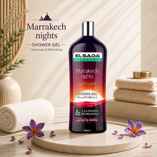 ELSADA Naturals Marrakech Nights Cleansing & Refreshing Shower Gel 750ml
