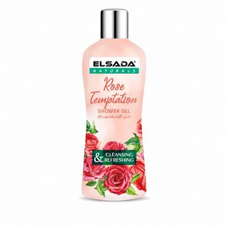 ELSADA Naturals Rose Temptation Cleansing & Refreshing Shower Gel 250ml