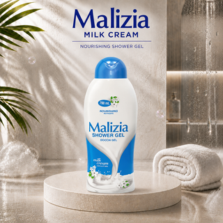 Malizia Milk Cream Nourishing Shower Gel 700ml