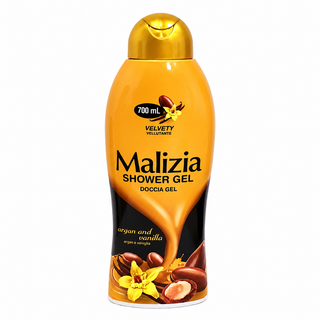 Malizia Argan & Vanilla Velvety Shower Gel 700ml