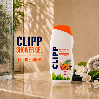CLIPP Exotic Summer Smooth & Mild pH Neutral Shower Gel 500ml