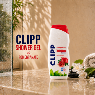 CLIPP Pomegranate Smooth & Mild pH Neutral Shower Gel 500ml