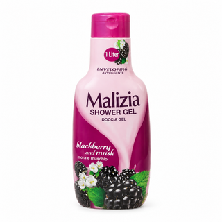 Malizia Blackberry & Musk Enveloping Shower Gel 1L