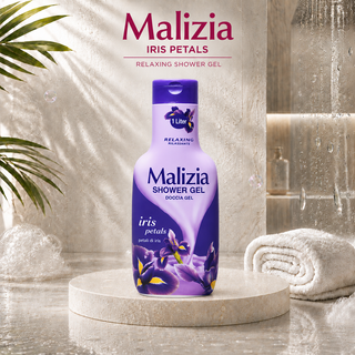 Malizia Iris Petals Relaxing Shower Gel 1L