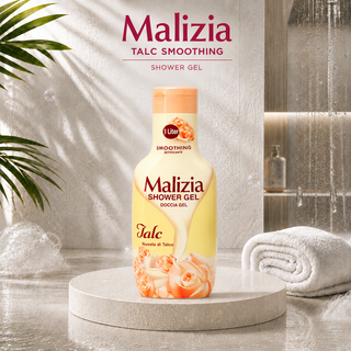 Malizia Talc Smoothing Shower Gel 1L