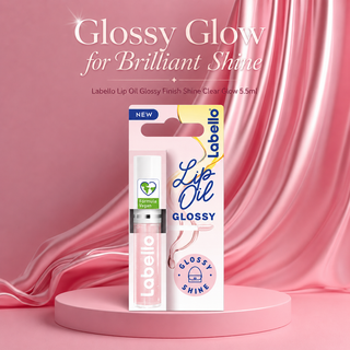 Labello Lip Oil Glossy Finish Shine Clear Glow 5.5ml