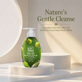 Cosmaline Soft Wave Olive Oil Herbal Extracts Hand Wash 550m
