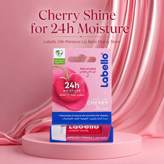 Labello 24h Moisture Lip Balm Cherry Shine