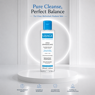 Uriage Eau Thermale Micellar Makeup Remover Water for Normal to Combination Sensitive Skin 250ml