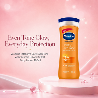 Vaseline Intensive Care Even Tone with Vitamin B3 and SPF10 Body Lotion 400ml