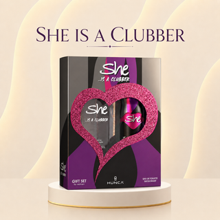 SHE IS A CLUBBER GIFT PACK FOR WOMEN - EDT & DEODORANT