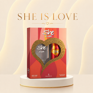 SHE IS LOVE GIFT PACK FOR WOMEN - EDT & DEODORANT