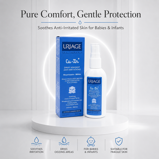 Uriage EAU THERMALE Cu-Zn+ Spray Antri-Irritations Nourrisson-Bebes 100ml