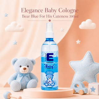 Elegance Baby Cologne Bear Blue For His Cuteness 300ml