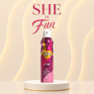 SHE is Fun Perfumed Deodorant 150ml