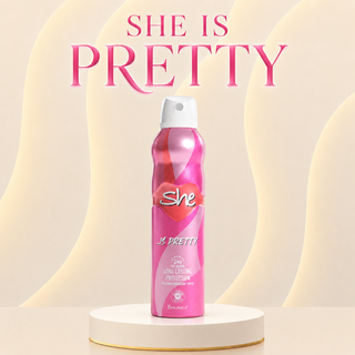 SHE is Pretty Perfumed Deodorant 150ml
