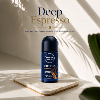 Nivea Men Deep Espresso Maxx Tech 72h Anti-Perspirant 50ml