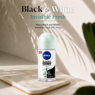 Nivea Black and White Invisible Fresh 48h 50ml