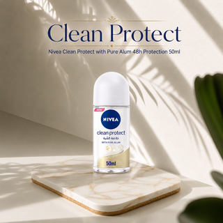 Nivea Clean Protect with Pure Alum 48h Protection 50ml