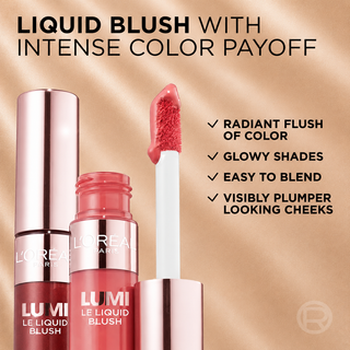 L'Oréal Paris Lumi Le Liquid Blush with a Glowy Radiant Natural Blush Finish