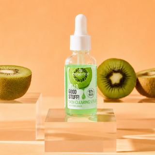 Essence Hello, Good Stuff! Skin Clearing Serum with kiwi & AHA