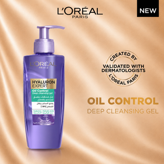 L'Oréal Paris Hyaluron Oil Control Cleansing Gel 200ml