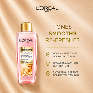 L'Oréal Paris Age Perfect Smoothing & Anti Fatigue Vitamin C Refreshing Toner 200ml