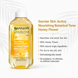 Garnier Nourishing Botanical Toner Honey Flower 200ml