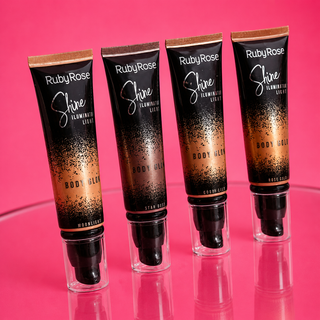 Ruby Rose Shine Iluminador Liquid Body Glow