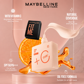 Maybelline New York Fit Me Fresh Tint Vitamin C SPF50