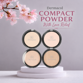 Dermacol Compact Powder with Lace Relief