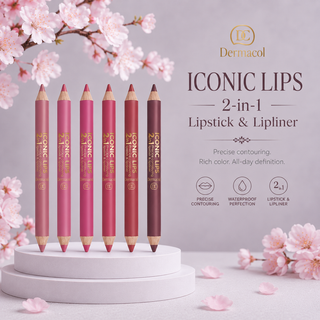 Dermacol Iconic lips 2in1 lipstick and li