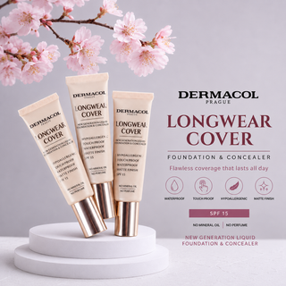 Dermacol Longwear Cover Foundation and Concealer 30ml
