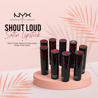 NYX Shout Loud Satin Lipstick