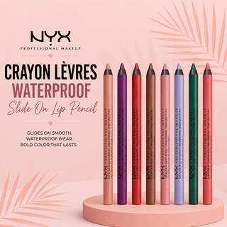 NYX Crayon lèvres waterproof Slide On Lip Pencil