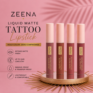 Zeena Liquid Matte Tattoo Lipstick