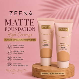 Zeena Matte Foundation High Coverage