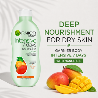 Garnier Body Intensive 7 Days Nourishing Body Lotion Mango 250ml