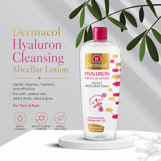 Dermacol Hyaluron cleansing micellar lotion 400ml