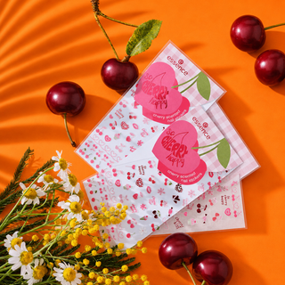 Essence SO CHERRY happy cherry scented nail stickers
