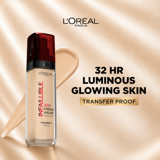 L'Oreal Paris Infaillible 32H Freshwear Longwear Liquid Foundation