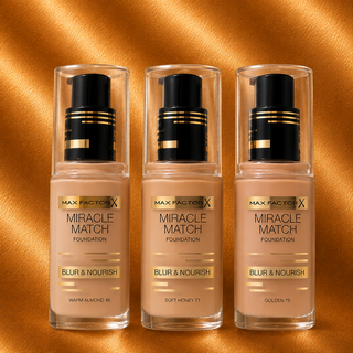 MAX FACTOR MIRACLE MATCH FOUNDATION BLUR & NOURISH